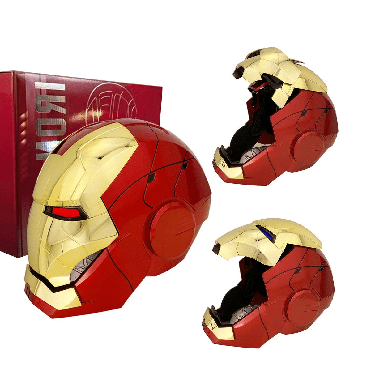 Electric Voice Controlled Iron Man Mask